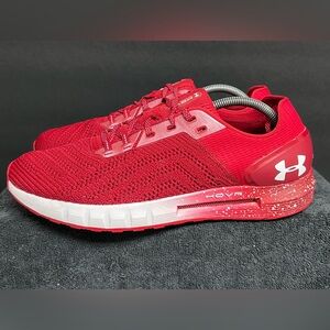 Men's Under Armour HOVR Sonic 2 Wisconsin Badgers Shoes Size 11.5 CLEAN RARE